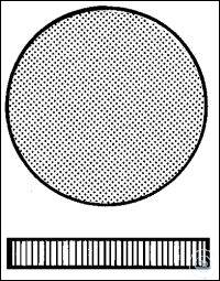 Filterplatte Ø:5mm P00 FILTERPLATTEN, 5 MM D., POR. 00