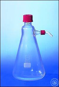 8Artikelen als: Afzuig-erlenmeyer 1000 ml, GL32/10 mm GL14 met slangstuk uit pp...