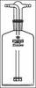 Gas washing bottles Drechsel 100ml P1 Gas washing bottles, acc. to Drechsel, 100 ml, ST 29/32,...