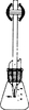 Apparatus for the determination of Arsenic DAB, borosilicate glass, complete including: - 2...