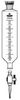 Separatory funnel cylindrical 500:10ml ST 29/32 Separatory funnel,cylindrical, graduated,...