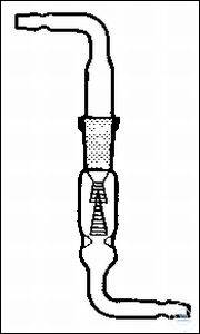 Safety valve, Friedrichs-Antlinger with interchangeable valve piston of plastic, dismountable; 14/23