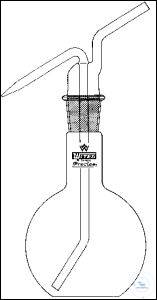 Washing bottle, 250 ml, glass, ST 29/32
