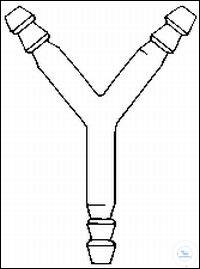 Verbindungsstück Y-Form 45 mm/8 mm