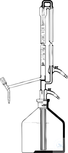 Universal Titrierapparat 50ml Schellbach DIN-AS