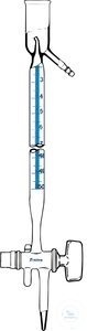Daffert burettes, DIN-B, 50 ml:0,1 tweewegstopkraan, NS-glazen kuiken, Schellbach PU = 2 stuks.