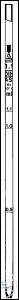 Bakteriologische Pipetten 1,1ml DIN-AS Bakt. Messpipetten, DIN-AS, 1,1 ml Marken bei 1,1-1,0-0,5...