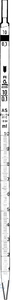 Grad. pipette, 25:0,1 ml, class AS, 0-po