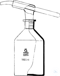 Automate à bascule 1 ml NS29/32 Automate à bascule avec flacon de réserve de 1 litre, NS 29/32,...