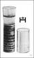 Disposable-hematocrit tube for blood taking, with circular mark at 60 mm, ends fire-polished,...
