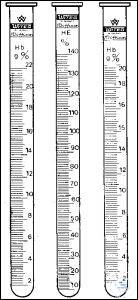 HAEMOMETER-VERGL.R.DOP.SKALA Hämometer-Vergleichsröhrchen, mit doppelter Skala,120 mm lang,...