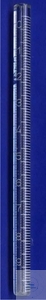 Haematokritröhrchen nach Wintrobe, Klarglas, Grad. 0-105mm:1mm, Länge 110 mm, doppelte Zahlenreihe