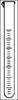 Test tubes, made from DURAN tubing, graduated, with spout, 30:0,5 ml, 19 x 200 mm