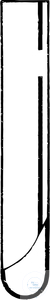 DURHAM TUBES 35 x 6mm, AR-GLAS Durham buisjes, AR glas, 6 x 35 mm, gladde rand, ronde bodem, pak...