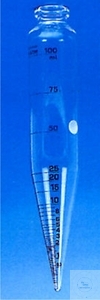 ASTM-Zentrifugenglas 100 ml zylindrisch weiß graduiert ASTM-Zentrifugengläser, 100 ml,...