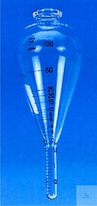 Centrifugeerbuis 100 ml, ASTM D96, peervormig