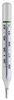 Klinische thermometer, ovaal, met witte Chromalux schaalverdeling, +36 tot 42°c, in de fabriek...
