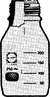 Laborflasche 500ml GL45 WITOSINT Laborflaschen, ISO-Gewinde, GL 45, 500 ml, Boro. 3.3 ,...