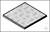 Ceran-Platte 135x135mm Ceran-Platten, 135 x 135 mm