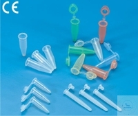 Mikroreagenzgläser mit Verschluss PE 0,5ml Mikroreagenzgläser, mit Verschluss, PE, 0,5ml,...