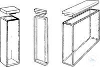6Artikelen als: Cuvetten Macro 3500µl 45 x 12,5 x 12,5mm Macro cuvetten, 3500 µl, weglengte...