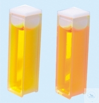 Cuvetten UV 4,0ml macro 10x10x45mm UV-cuvetten, 4,0 ml, macro, laagdikte 10...