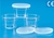 Sample Container PS 32ml PE lid Sample container, PS, 32ml, with PE lid, Clear, 36.7 x 45.2mm...