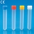 Test tubes PP 13ml screw cap 16x100mm Test tubes, PP, 13 ml, screw cap PE, 16 x 100 mm, round...
