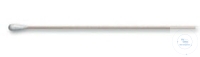 WATT BUDGER 150mm Ø:2.2mm Wattenstaafje (wattenstaafje met houten wattenstaafhouder), 150 mm...