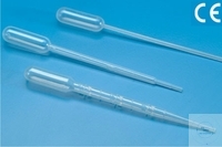 Pasteurpipetten PE 150mm Pasteurpipetten, PE, Länge 150 mm Pack = 500 Stück