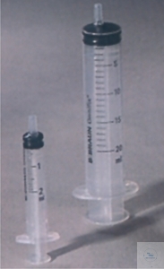Sterile Einmalspritzen 1 ml,(Luer/3-teilig) ohne Nadel, pyrogenfrei, Pack = 100 Stück