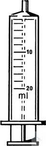 STÉRILE PULVÉRISATION UNIQUE LUER 5ml