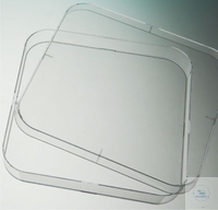 Petrischalen bakteriologisch 120 x 120mm Bakteriologische Petrischalen, PS, 120x120 mm,...