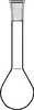 Kjeldahl-Kolben 250ml NS19/26 Kjeldahl-Kolben, 250 ml, hergestellt aus DURAN Rohr, NS 19/26