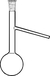 Distilling flasks Engler 125 ml with side arm Distilling flasks, Engler, 125 ml, with side arm...