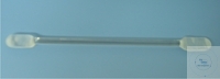 DOPPELSPATEL ABGERUNDET 165mm Doppelspatel, Gesamtlänge 165 mm, Stab-Ø 5 mm, Blattgr. 25 x 10 mm,...