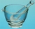 Mörser Ø:100 mm Höhe 75 mm Mörser mit Fuss, Ø- 100 mm, Höhe 75 mm, mit Ausguss und Pistill, aus...
