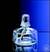 Spirit lamps 100 ml Spirit lamps, flat conical shape, w. ground-on-cup, Boro. glass, 100 ml
