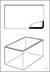 Aquariums 150x100x150 mm Aquariums, heavy walled, with roughly ground rim, L.150 mm, W.100 mm,...