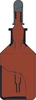 Tropfflaschen 50ml Tropfflasche, 50 ml, Steilbrust, mit NS-Pipette, kompl. mit Gummihütchen,...