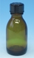 Flaschen 1000ml Enghals Braunglas Enghals-Flasche 1000 ml, DIN-Gewinde GL 28, komplett mit...