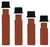 Specimen bottles, amber glass, with screw cap, cap. 100 ml