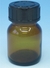 Flaschen 125 ml Weithals Braunglas Weithals-Flasche 125 ml, DIN-Gewinde GL 40, komplett mit...