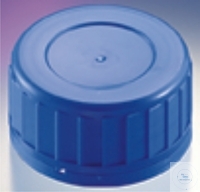 Originalitätsverschluss PP, blau für Vierkantflaschen 1000 ml, Weithals, GL 60 VE = 10 Stück