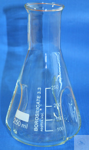 Kulturflaschen „BIOGEN“, Erlenmeyerform, 2000 ml, Hals mit Rand, Kolben Ø: 166 mm, Höhe: 280 mm,...
