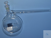 RETORTS 500ml Retorten, 500 ml, borosilicaatglas, met buis en ingesloten stop