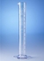 Messzylinder 100 ml HF SAN Messzylinder, 100 ml : 1 ml, hohe Form, Aussen-Ø 28 mm, Höhe 257 mm,...