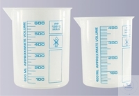 Messbecher Griffin PP 50ml blau graduiert Messbecher Griffin, PP, 50 ml, blau graduiert, niedrige...