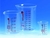 Griffinbecher 800 ml PMP glasklar Griffinbecher, 800 ml, PMP, farbig graduiert, glasklar