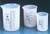 Griffinbecher 25ml ETFE transparent Griffinbecher, ETFE, transparent, mit Ausguss, ISO 7056, BS...